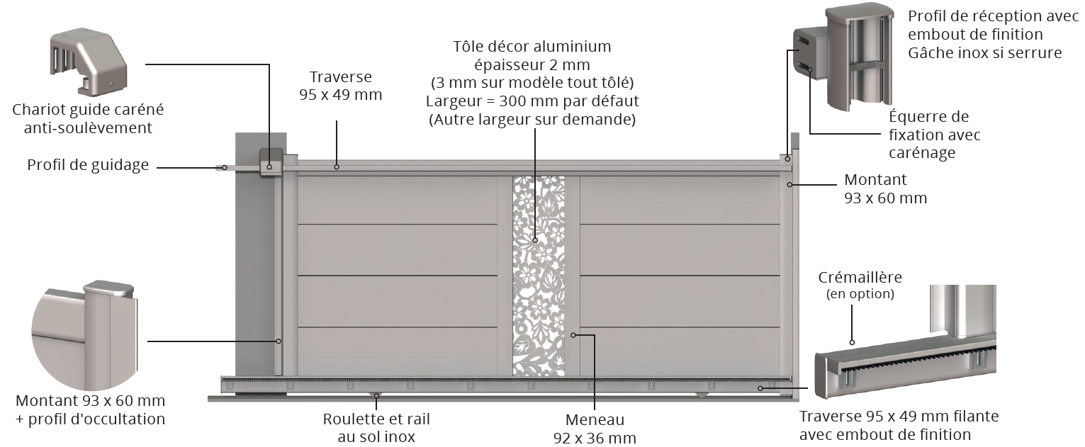 Coulissant ALU COLLECTION FRESK