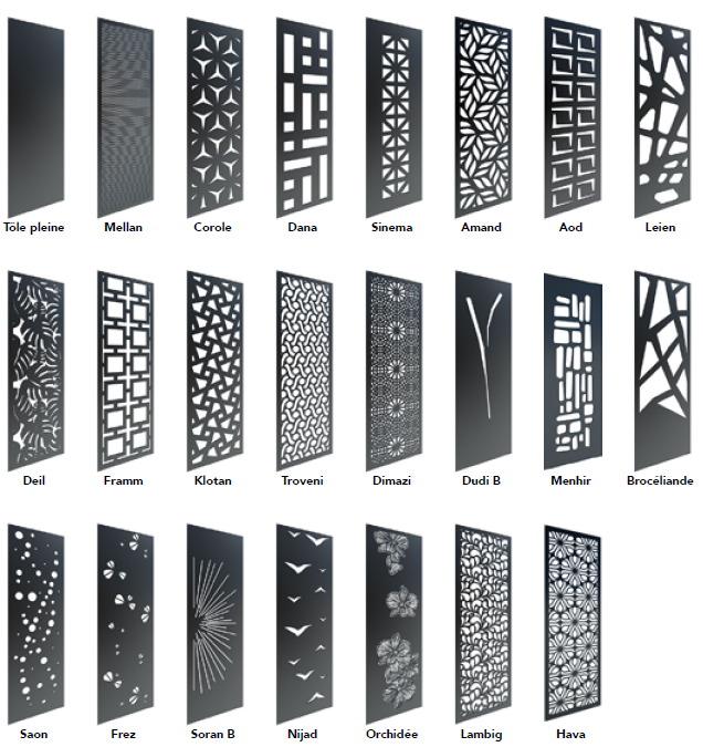 Décors découpe laser