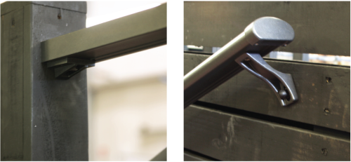 Fixations main courante