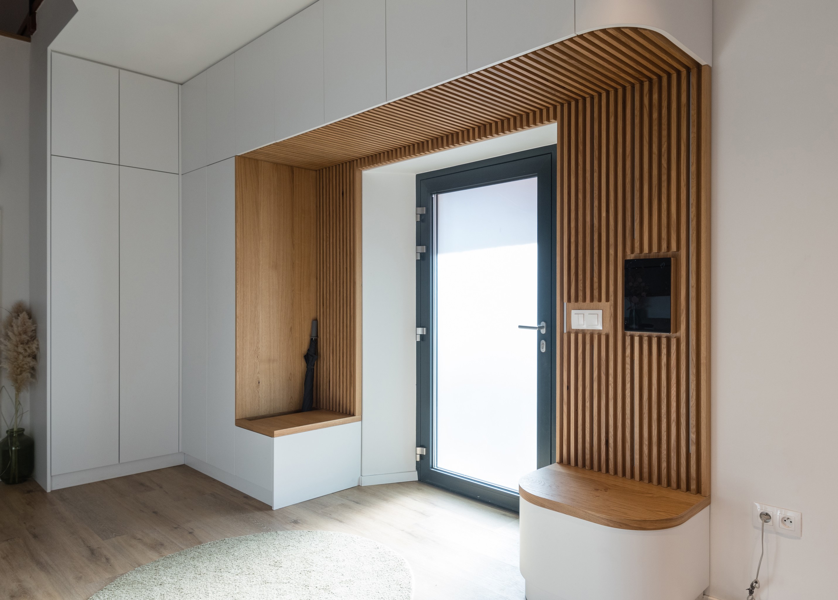 Portes d'entrée vitrées