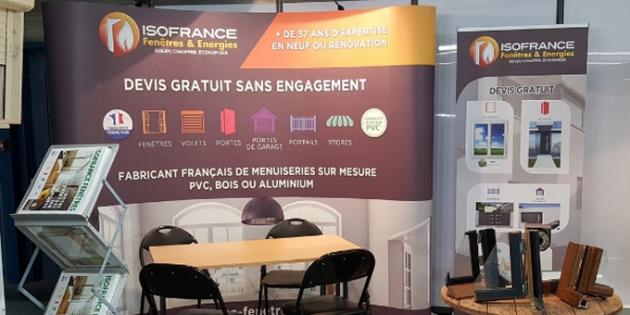 Stand 124 ISOFRANCE Fenêtres & Energies