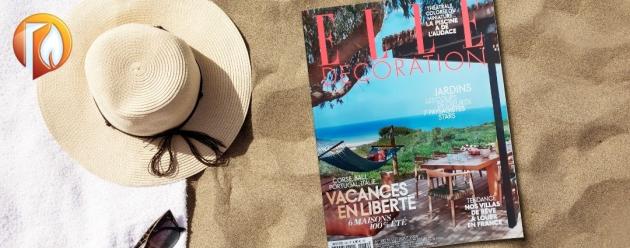 ISOFRANCE vous conseille Elle Deco pour vos vacances