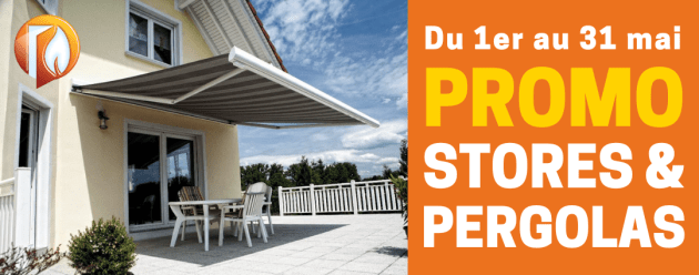 Profitez de promos sur les stores bannes et pergolas jusqu'au 31 mai 2023