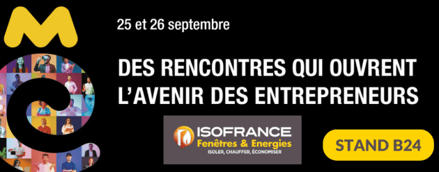 Retrouvez Isofrance Fenêtres & Energies au salon SME 2023 stand B24