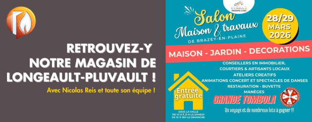 ISOFRANCE Fenêtres &amp; Energies Longeault-Pluvault au Salon Maison &amp; Travaux de Brazey-en-Pleine