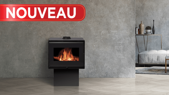 Poêle à bois DANIELA 10 kW - ISOFRANCE Fenêtres et Energies