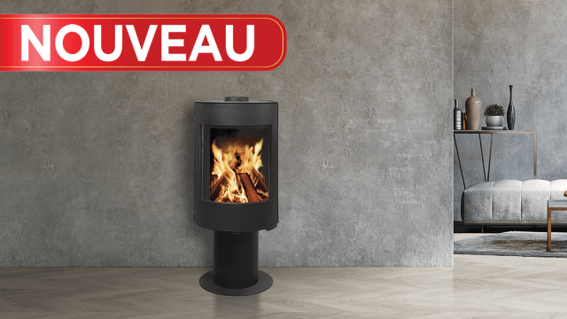 Poêle à bois MAURA 7 kW - ISOFRANCE ISOFRANCE Fenêtres et Energies