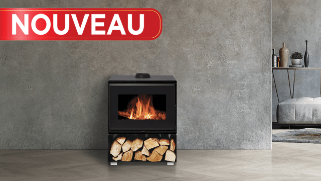 Poêle à bois VALERIA 10 kW - ISOFRANCE Fenêtres et Energies