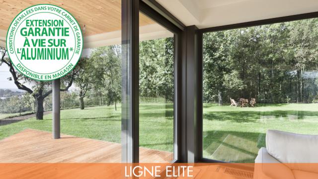 Fenêtre Coulissante Aluminium Ligne ELITE IFF HORIZON