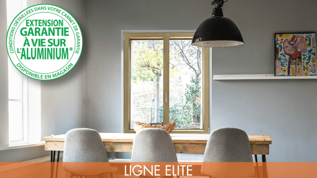 Fenêtre Aluminium Ligne ELITE  EXPRESSION - Confort thermique