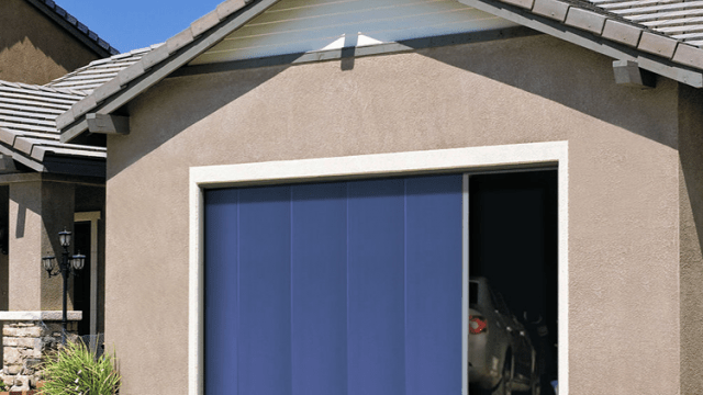 Portes de garage sectionnelles latérales Acier 1 - isofrance fenetres et energies