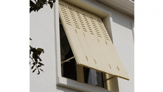 Persiennes repliables Acier - Déméris