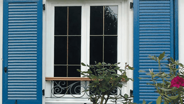 Volets PVC à cadre soudé