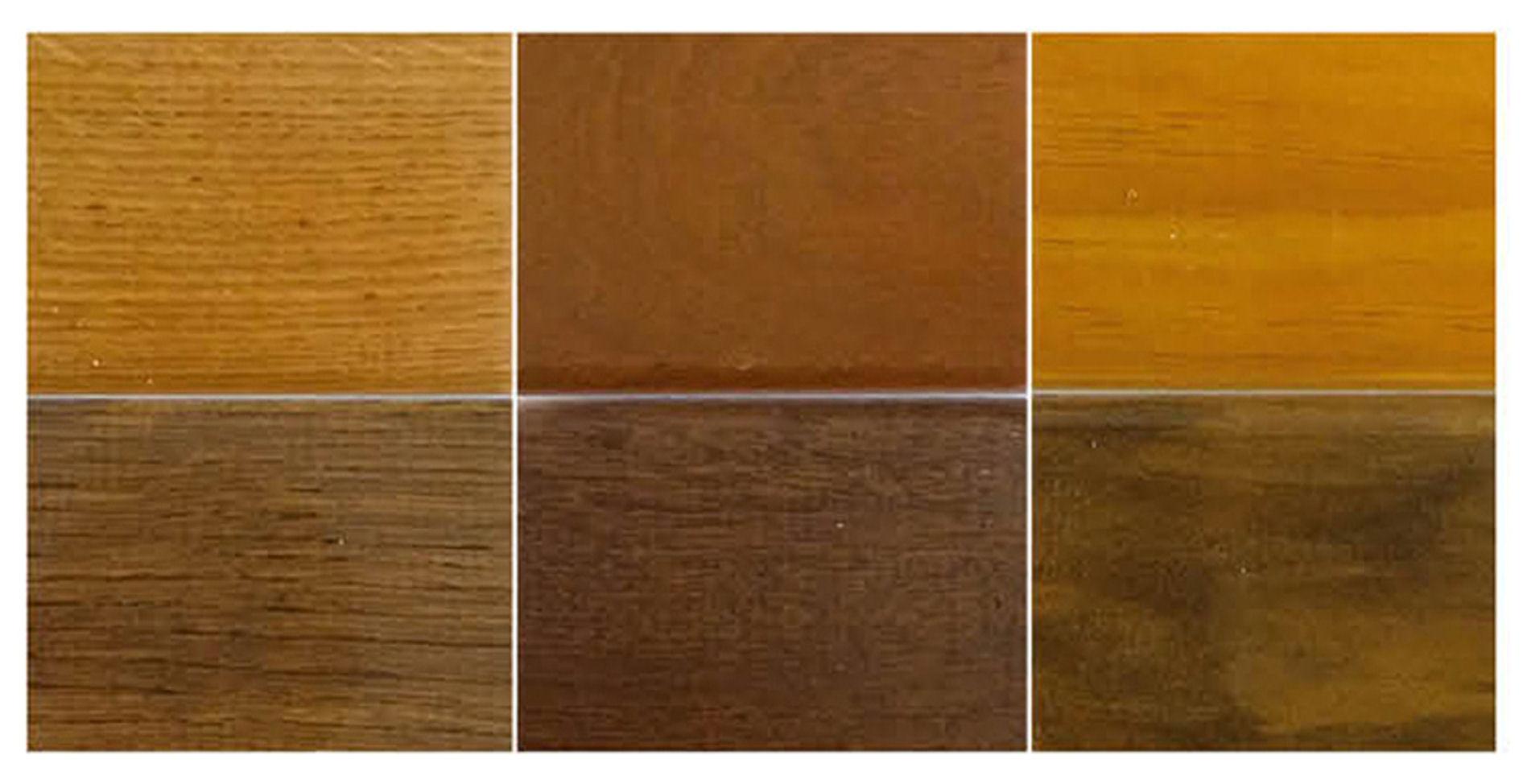 lasures claires ou foncées