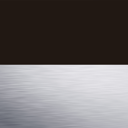 Extérieur Brun Intérieur Gris Métal