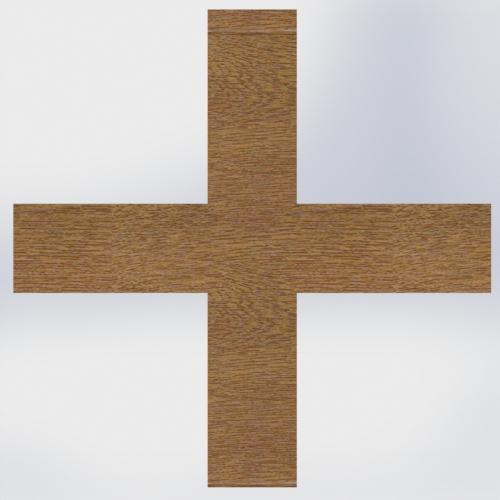 Incorporé chêne doré 26mm