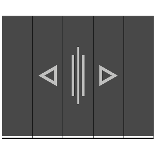 Décor flèches M302