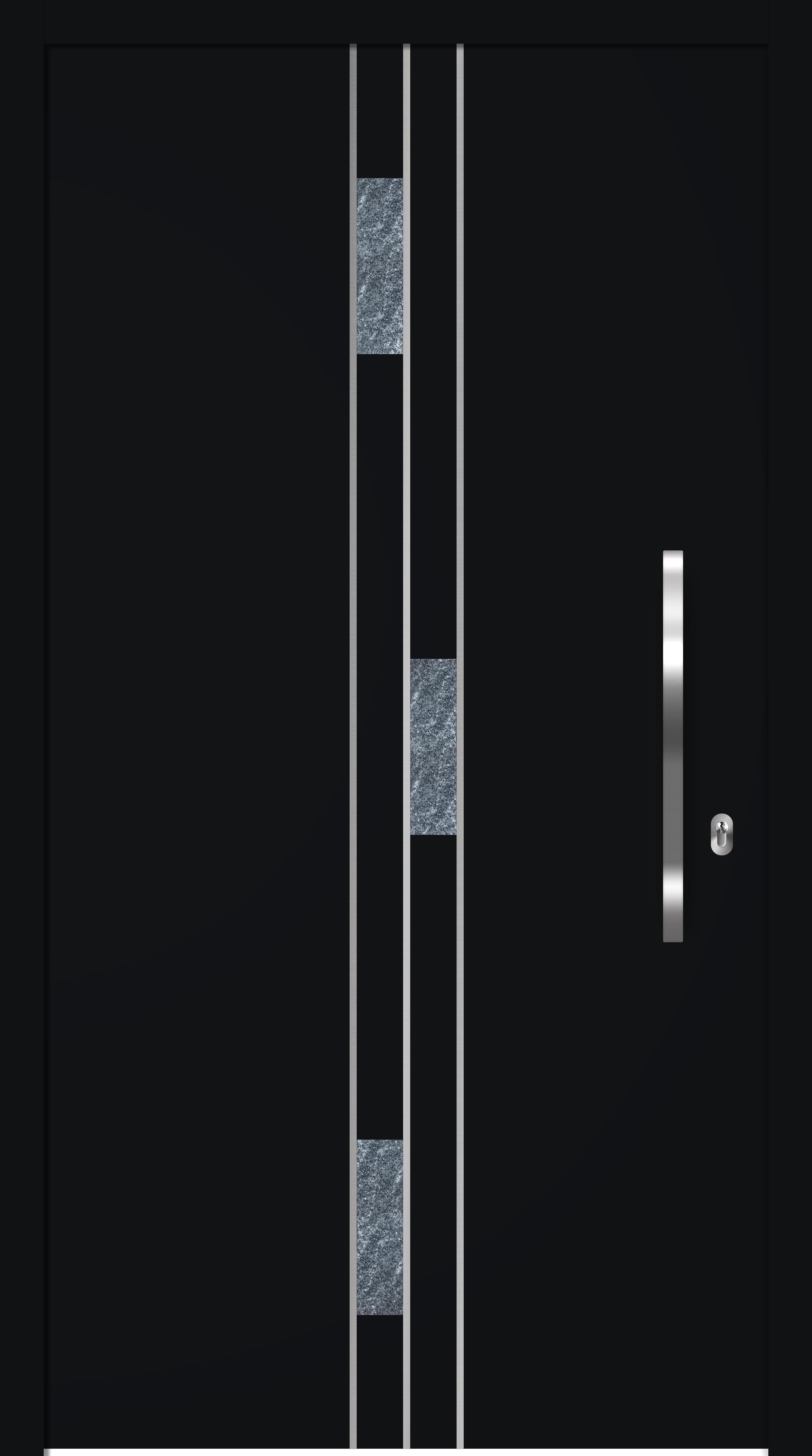 Modèle porte Aluminium Cadence avec Isofrance