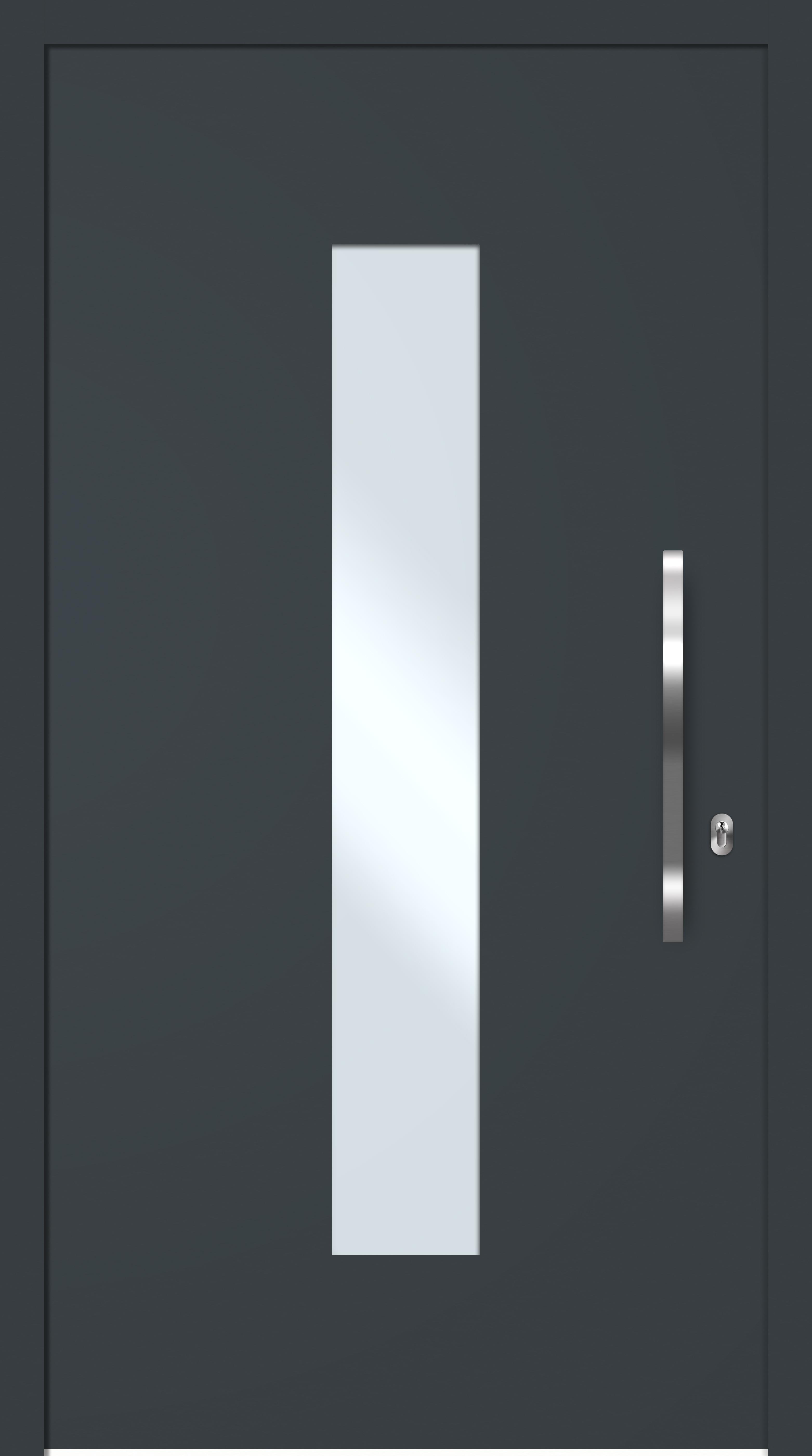 Modèle porte Aluminium Agate avec Isofrance