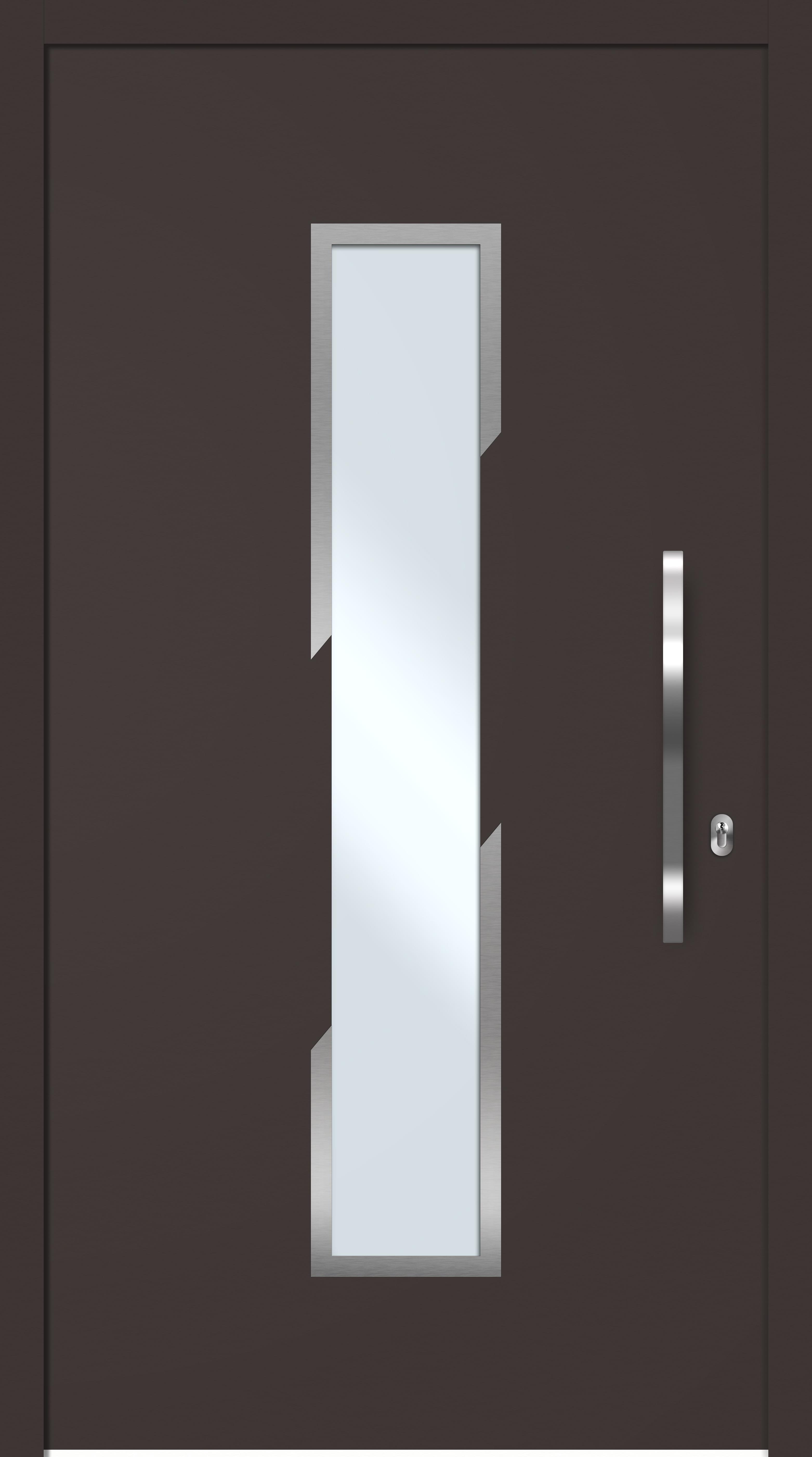 Modèle porte Aluminium Topaze avec Isofrance