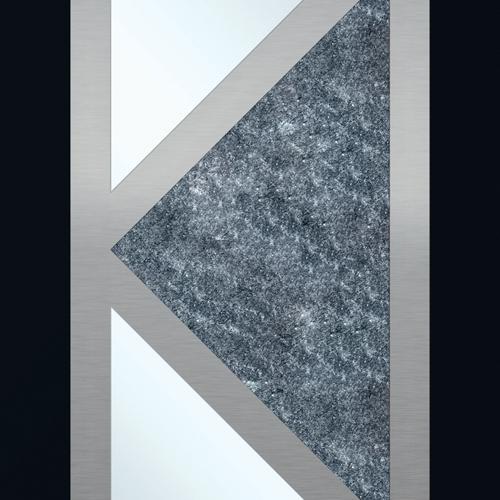 Le mariage d'un décor Alunox et d'un insert Pierre Zagreb