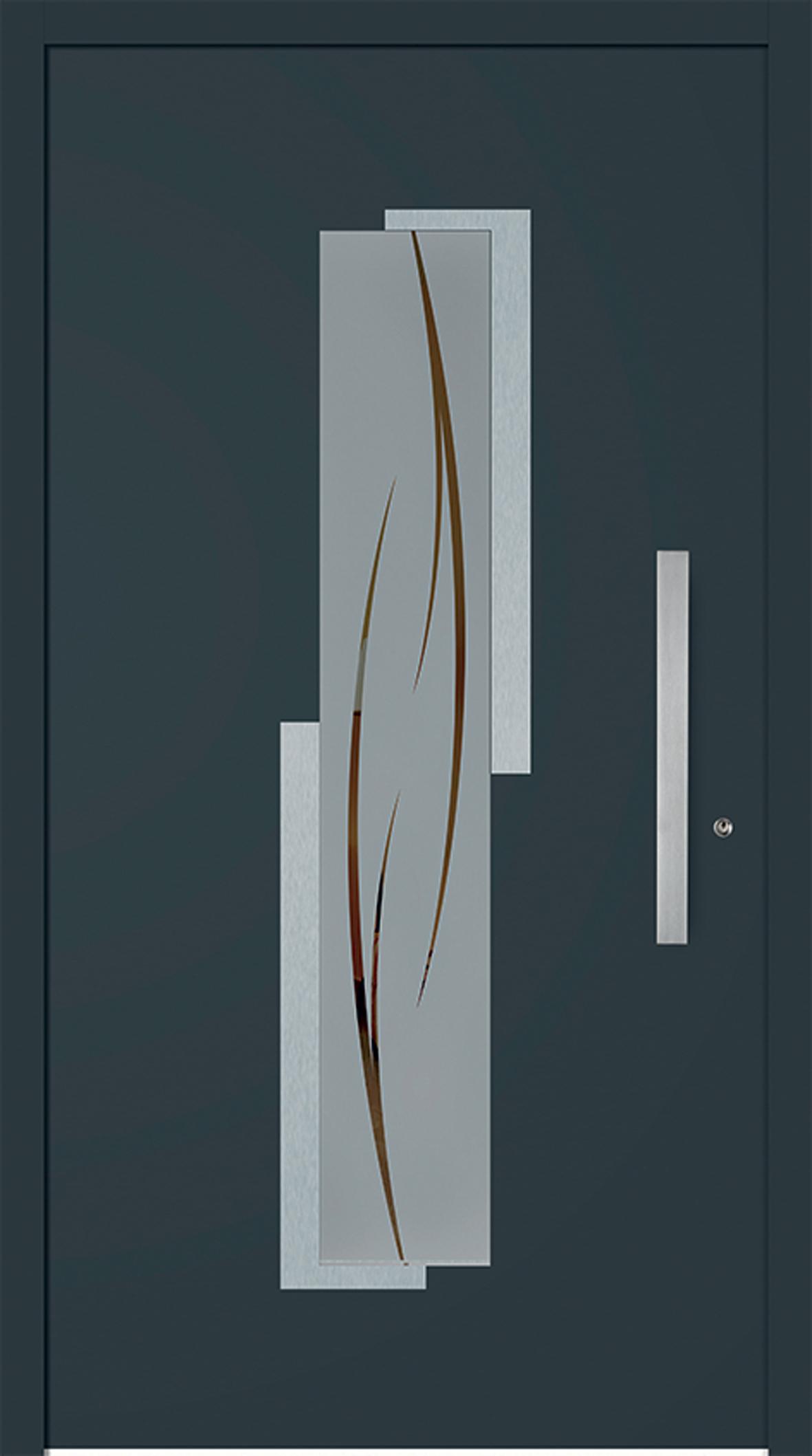 Porte Aluminium Modèle Elena avec Isofrance Fenêtres et Energies