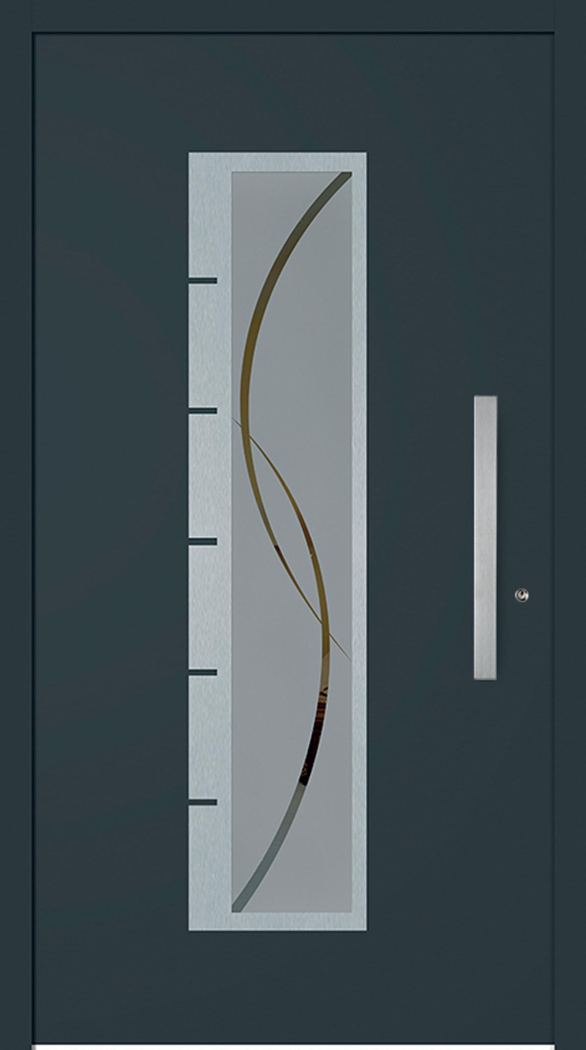 Porte Aluminium Modèle LOLA avec Isofrance Fenêtres et Energies