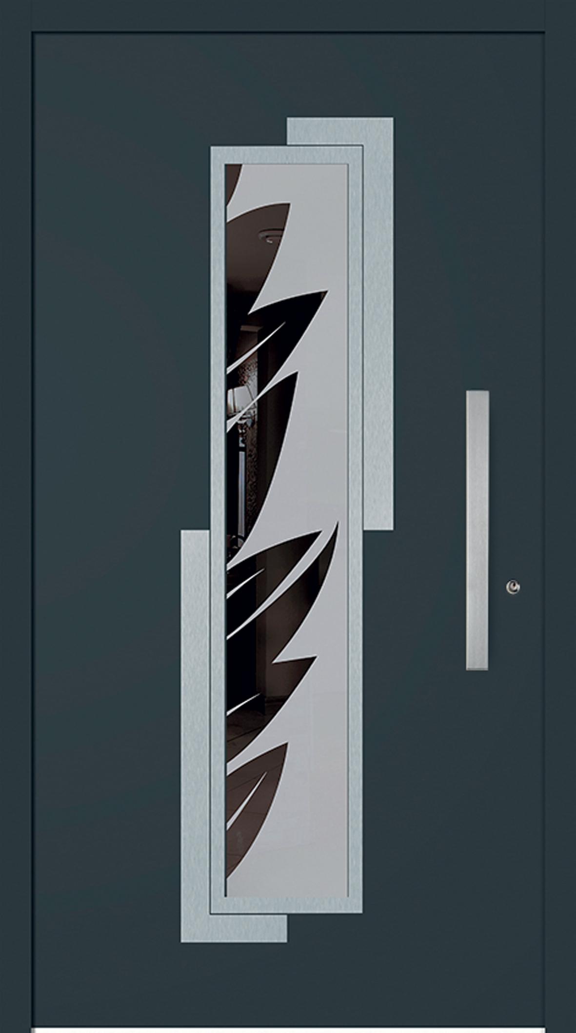 Porte Aluminium Modèle MILA avec Isofrance Fenêtres et Energies