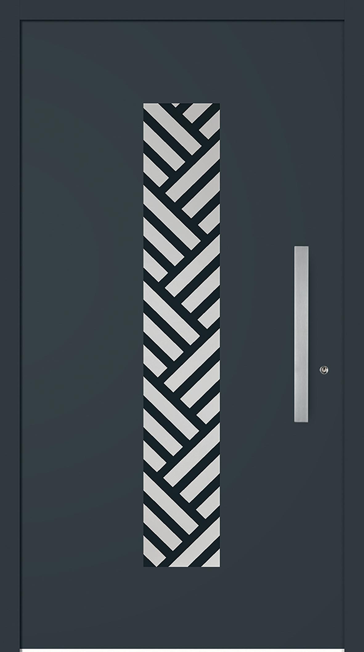 Porte Aluminium Modèle Lucy avec Isofrance Fenêtres et Energies