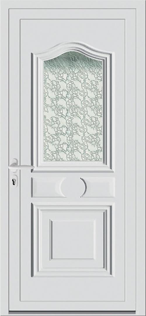 Modèle Dipsy collection Porte d'entrée pvc ligne élégance chez ISOFRANCE Fenêtres et Energies