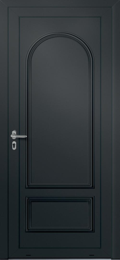 Modèle Moly collection Porte d'entrée pvc ligne élégance chez ISOFRANCE Fenêtres et Energies