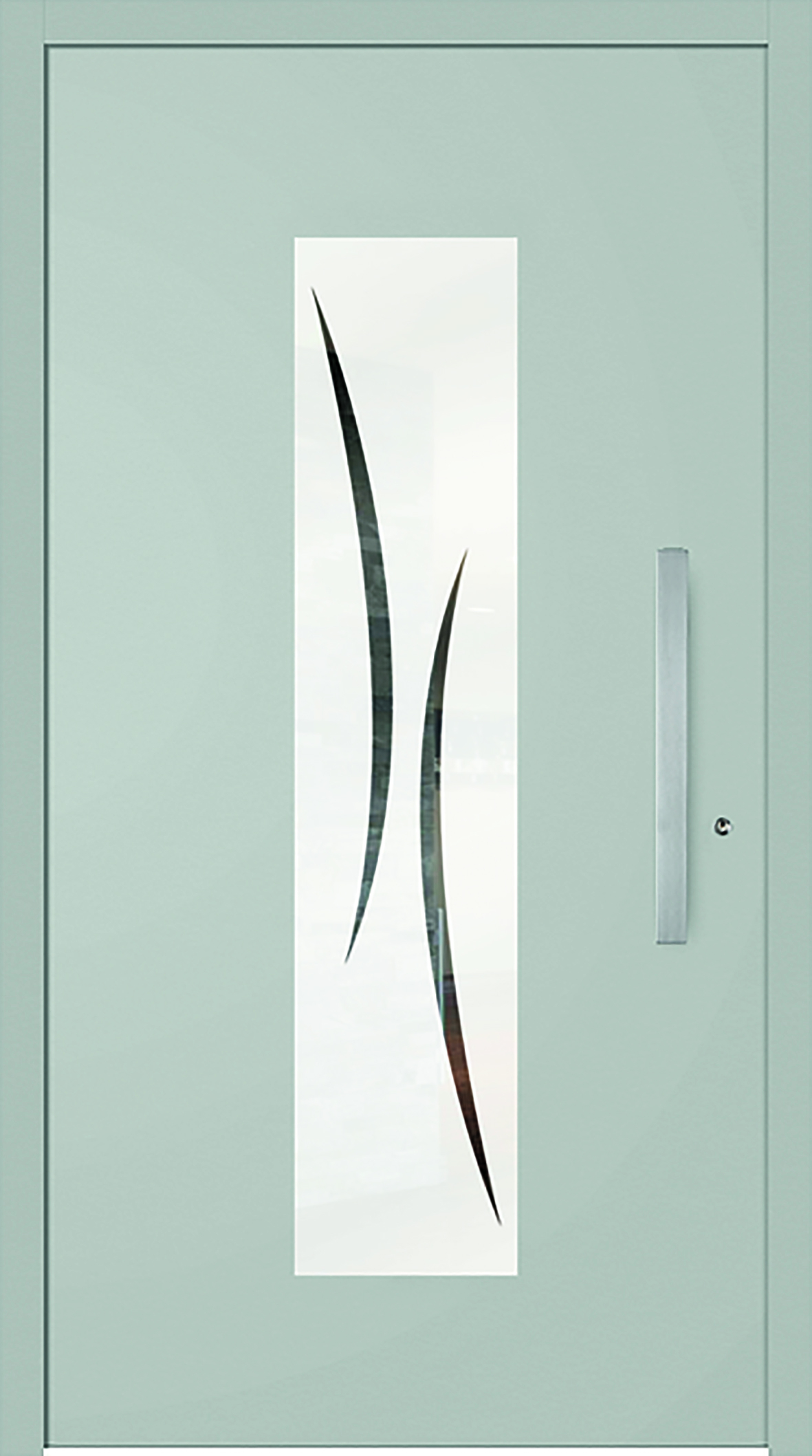 Porte Aluminium SIGNATURE Modèle CELESTE avec Isofrance Fenêtres et Energies