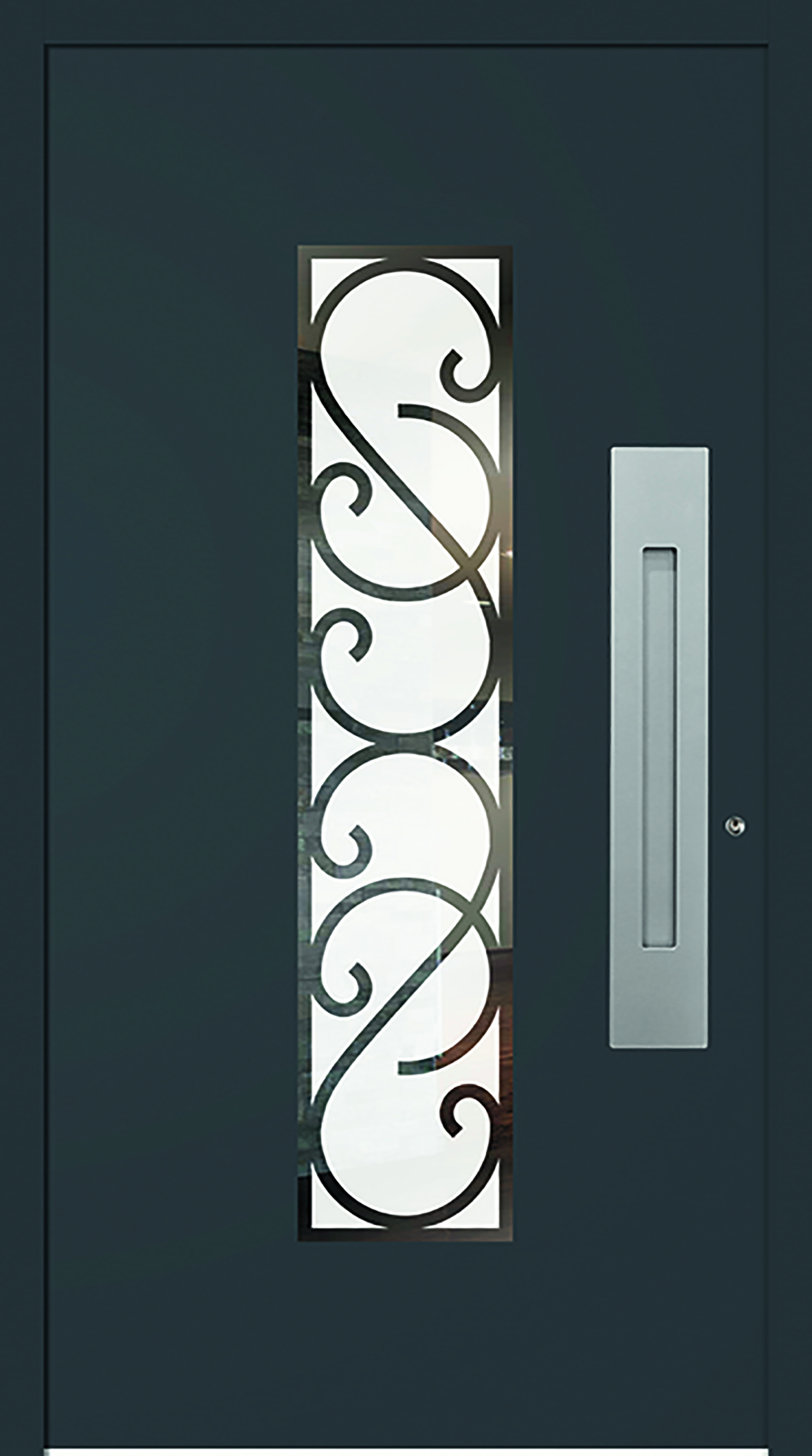 Porte Aluminium SIGNATURE Modèle DIANE avec Isofrance Fenêtres et Energies