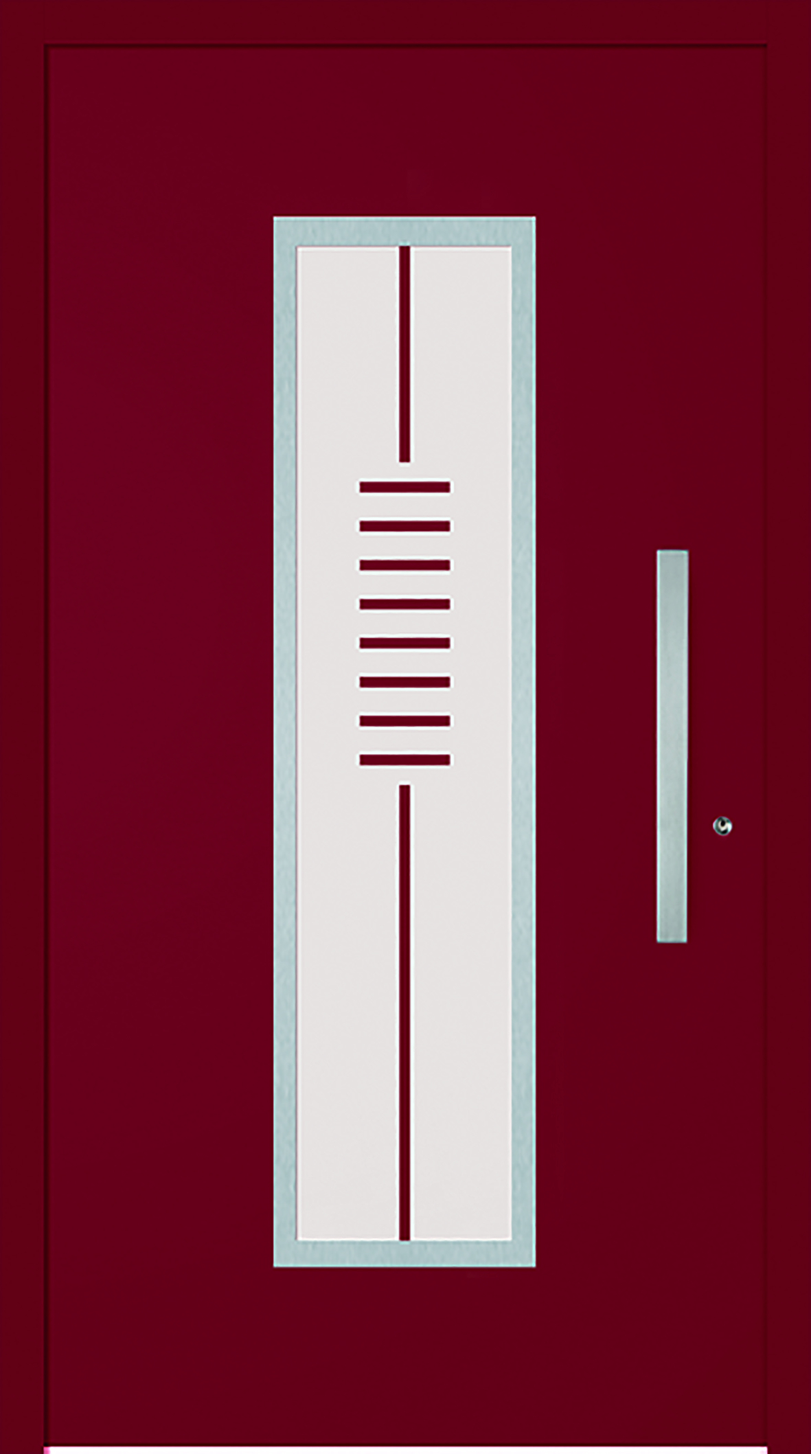 Porte Aluminium SIGNATURE Modèle LISA avec Isofrance Fenêtres et Energies