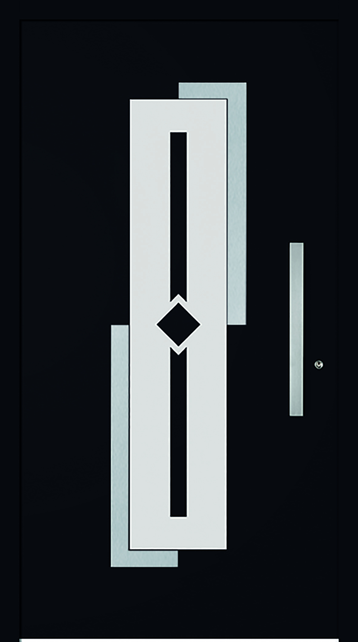 Porte Aluminium SIGNATURE Modèle ROXANE avec Isofrance Fenêtres et Energies