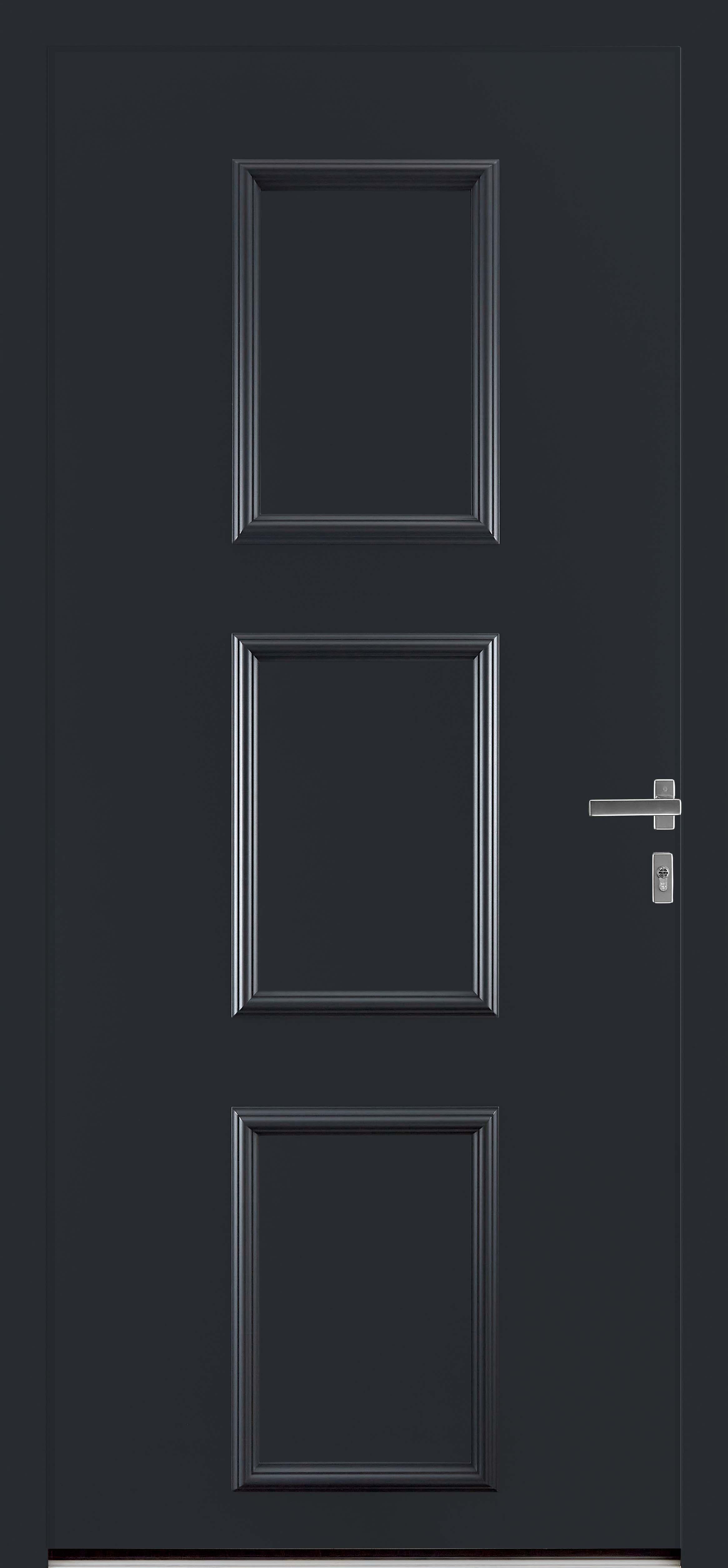 Modèle Charlotte porte pleine RAL 9005