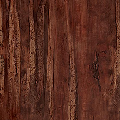 Zoom sur le rendu d'un décor en noyer blanchi