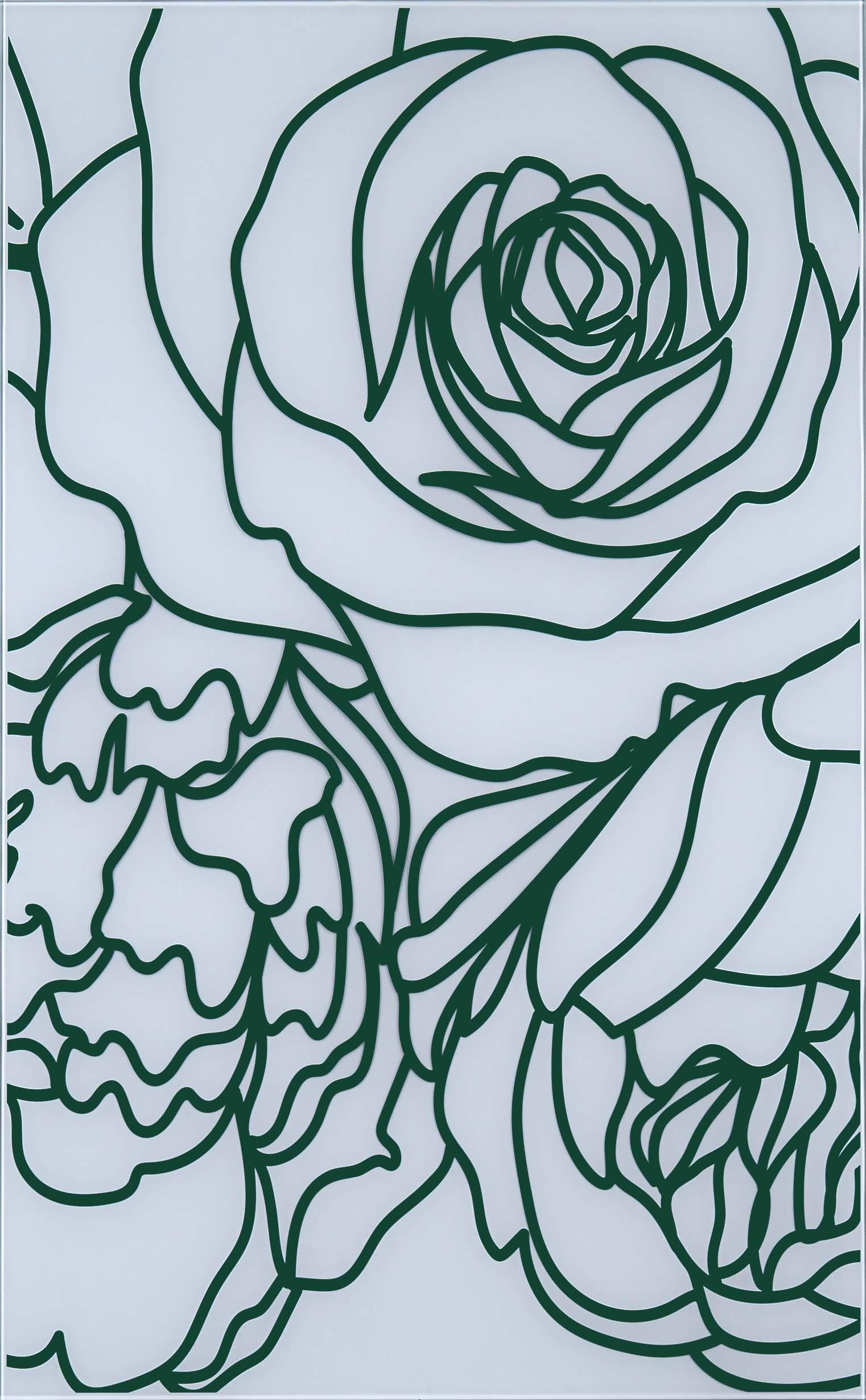 Rosa Print RAL 6005 - Vert mousse