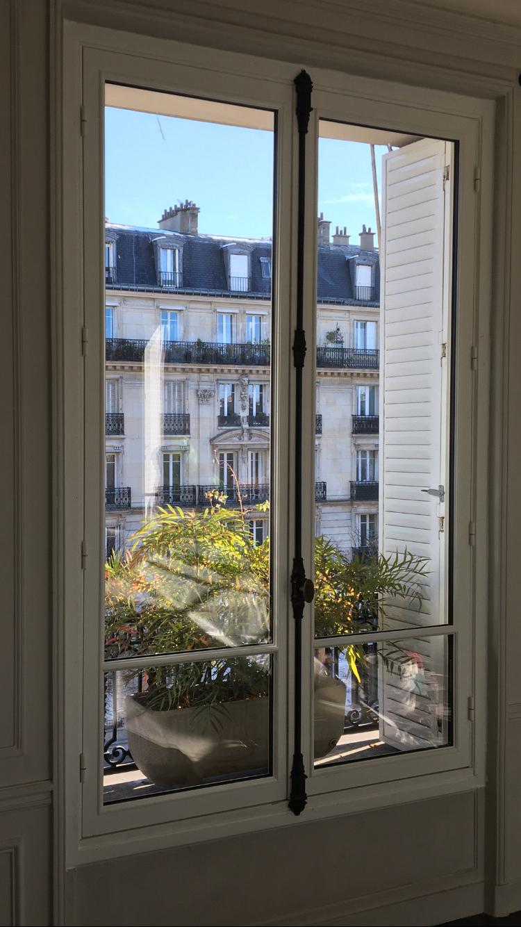 ISOFRANCE fenêtre avec fausse crémone