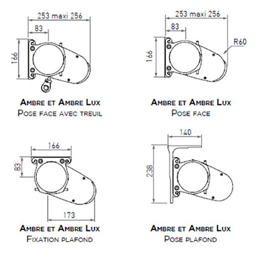 Coffre en aluminium pour les stores de terrasse AMBRE Isofrance fenêtres et énergies