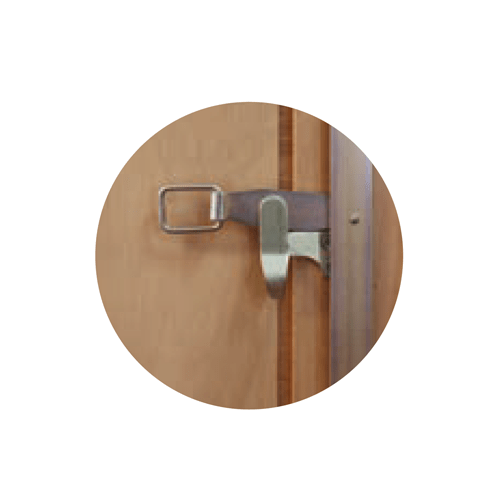 Espagnolette bichromatée ou Inox