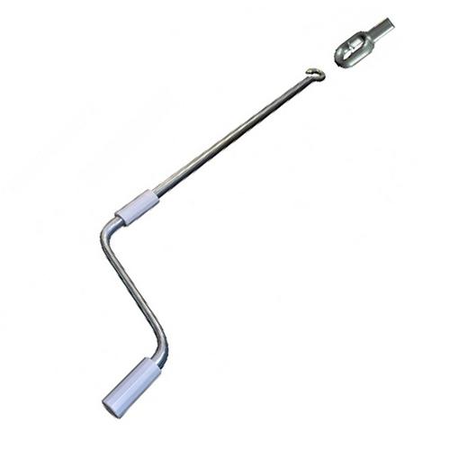 Manoeuvre du store QUARTZ par manivelle