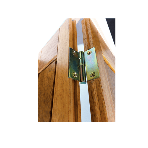 Paumelle vis à champ bichromatée ou Inox