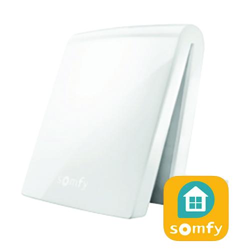 Aperçu box domotique Tahoma par Somfy pour serrure connectée avec Isofrance