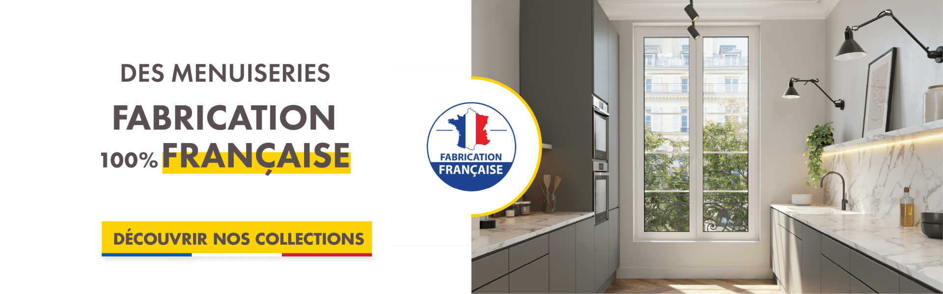 Fenêtre, porte, volet, porte de garage, portail, pergolas, tout est fabriqué en France chez ISOFRANCE Fenêtres et Energies