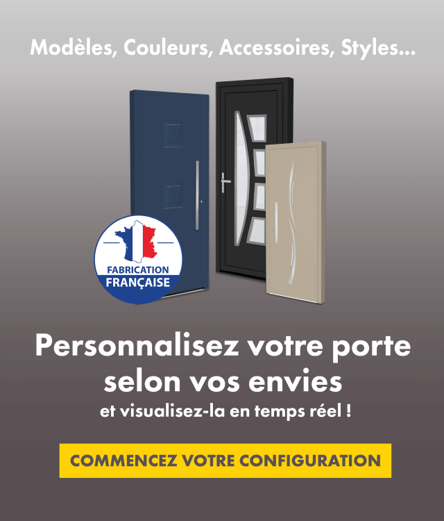 Configurez votre porte d'entrée I ISOFRANCE Fenêtres &amp; Énergies