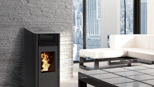 Poêle étanche DONATELLO 6 kW et 8 kW - ISOFRANCE Fenêtres et Energies