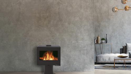 Poêle à bois LORENA 8 kW - ISOFRANCE Fenêtres et Energies