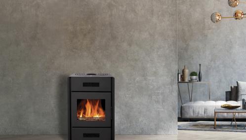 Poêle à bois MINERVA 10 kW - ISOFRANCE Fenêtres et Energies
