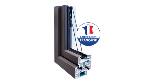 Angle fenêtre PVC Ligne ELITE REFERENCE chez ISOFRANCE Fenêtres et Energies